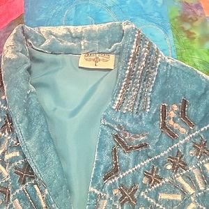 Crazy Train, Velvet,Jacket size Large